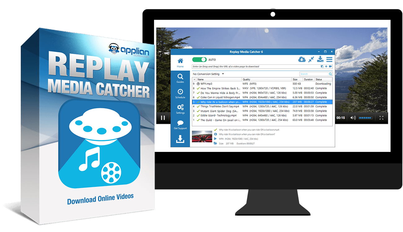 Replay Media Catcher, mi descargador. Grava videos desde cualquier parte